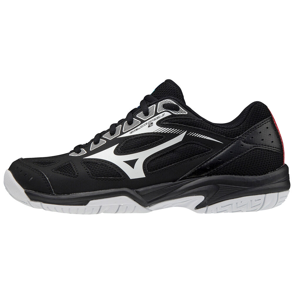 Tenis Para Voleibol Mizuno Cyclone Speed 2 Para Hombre Negros/Blancos/Azules 3908267-XT